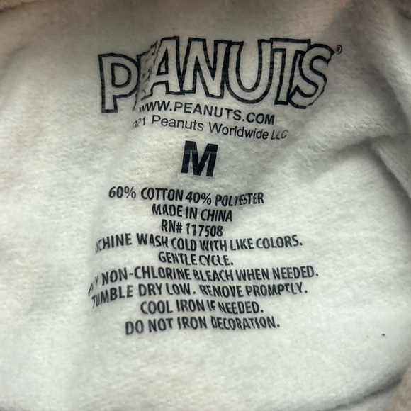 Peanuts Snoopy sweater hoodie cropped - Picture 6 of 9